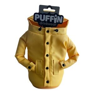 NWT   Puffin Drinkwear - The Raincoat Beverage Jacket in Creamsicle